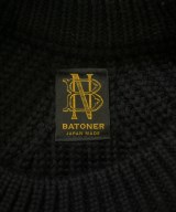BATONER（バトナー）ニット・セーター 黒 サイズ:1(S位) メンズ/2200606984010