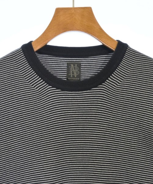 BATONER（バトナー）Tシャツ・カットソー 黒 サイズ:1(S位) メンズ/2200618939022
