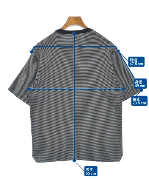 BATONER（バトナー）Tシャツ・カットソー 黒 サイズ:1(S位) メンズ/2200618939022