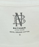 BATONER（バトナー）Tシャツ・カットソー 白 サイズ:3(L位) メンズ/2200605240070