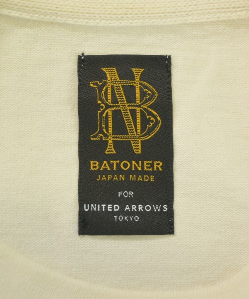 BATONER（バトナー）Tシャツ・カットソー 白 サイズ:3(L位) メンズ/2200672768019