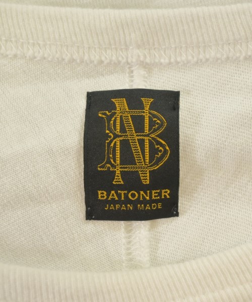 BATONER（バトナー）Tシャツ・カットソー 白 サイズ:2(M位) メンズ/2200672983047