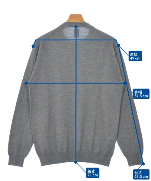 BATONER（バトナー）ニット・セーター グレー サイズ:3(L位) メンズ/2200677392097