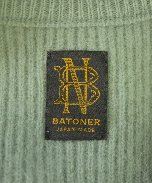 BATONER（バトナー）ニット・セーター 緑 サイズ:2(M位) メンズ/2200673188045