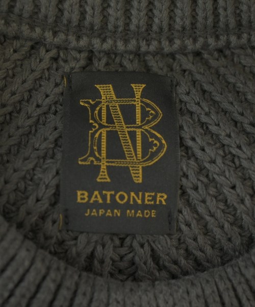 BATONER（バトナー）ニット・セーター グレー サイズ:3(L位) メンズ/2200673541130