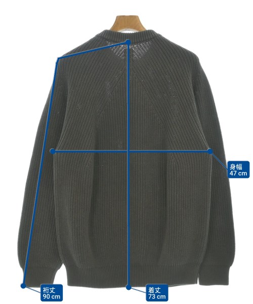 BATONER（バトナー）ニット・セーター グレー サイズ:3(L位) メンズ/2200673541130