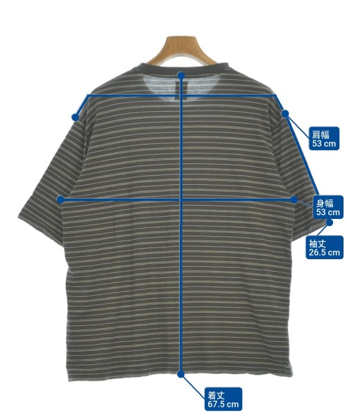 BATONER（バトナー）Tシャツ・カットソー グレー サイズ:3(L位) メンズ/2200673541154