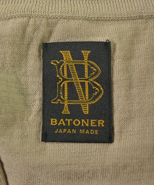 BATONER（バトナー）ポロシャツ ベージュ サイズ:2(M位) メンズ/2200675375092