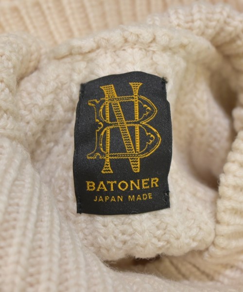 BATONER（バトナー）ニット・セーター 黄 サイズ:3(L位) メンズ/2200680423016