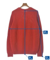 BATONER（バトナー）ニット・セーター 赤 サイズ:3(L位) メンズ/2200680813039