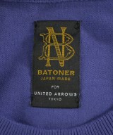BATONER（バトナー）Tシャツ・カットソー 紫 サイズ:2(M位) メンズ/2200694162062