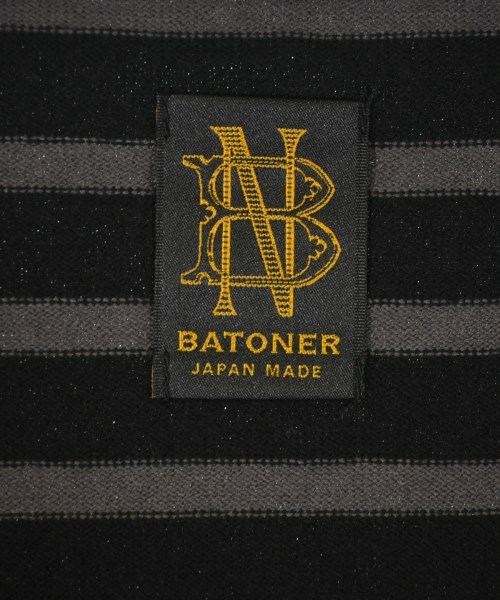 BATONER（バトナー）Tシャツ・カットソー 黒 サイズ:2(M位) メンズ/2200692983034