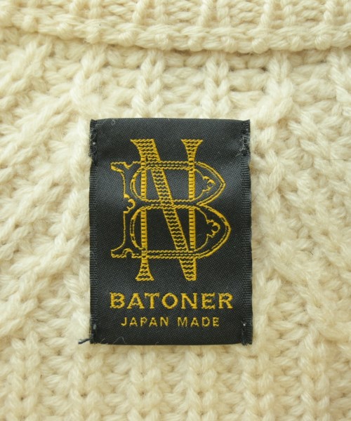 BATONER（バトナー）ニット・セーター ベージュ サイズ:2(M位) メンズ/2200693067030