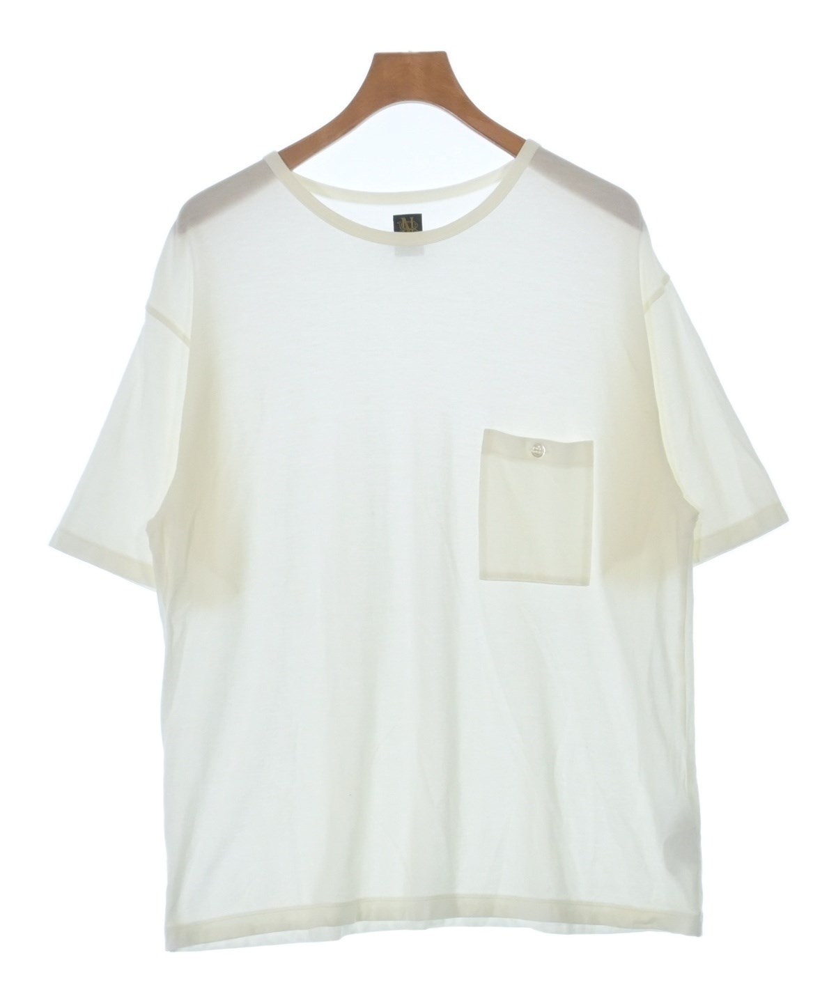 バトナー　Tシャツ　白　サイズ2 BATONER（バトナー）Tシャツ・カットソー 白 サイズ:2(M位) メンズ