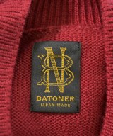 BATONER（バトナー）ニット・セーター 赤 サイズ:3(L位) メンズ/2200700862085