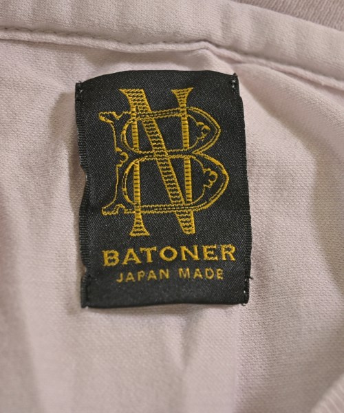 BATONER（バトナー）Tシャツ・カットソー ピンク サイズ:3(L位) メンズ/2200700862191