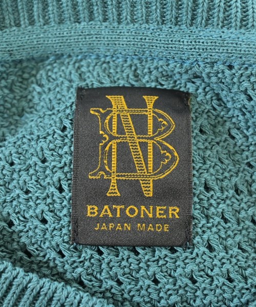 BATONER（バトナー）ニット・セーター 青 サイズ:3(L位) メンズ/2200700862207