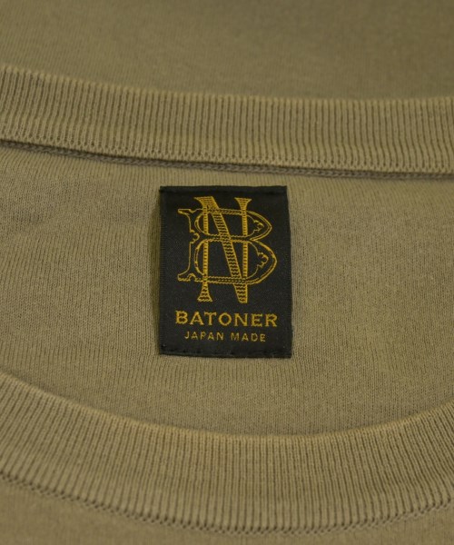 BATONER（バトナー）Tシャツ・カットソー ベージュ サイズ:3(L位) メンズ/2200700862221