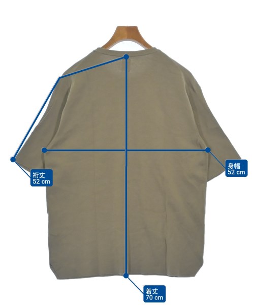 BATONER（バトナー）Tシャツ・カットソー ベージュ サイズ:3(L位) メンズ/2200700862221