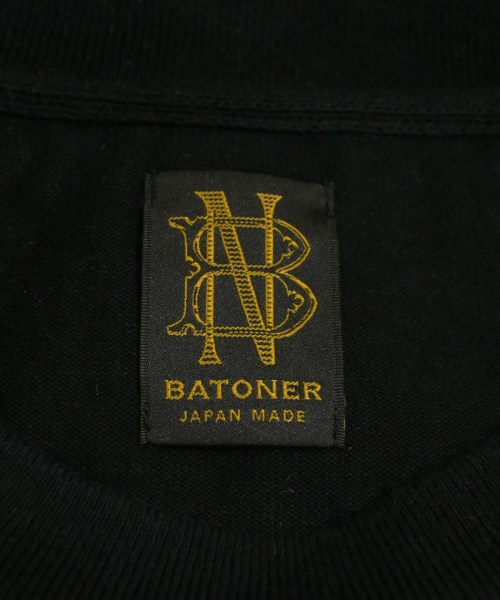 BATONER（バトナー）Tシャツ・カットソー 黒 サイズ:3(L位) メンズ/2200700862238