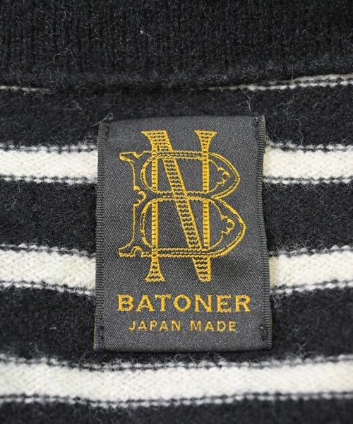 BATONER（バトナー）ニット・セーター 黒 サイズ:3(L位) メンズ/2200700862436