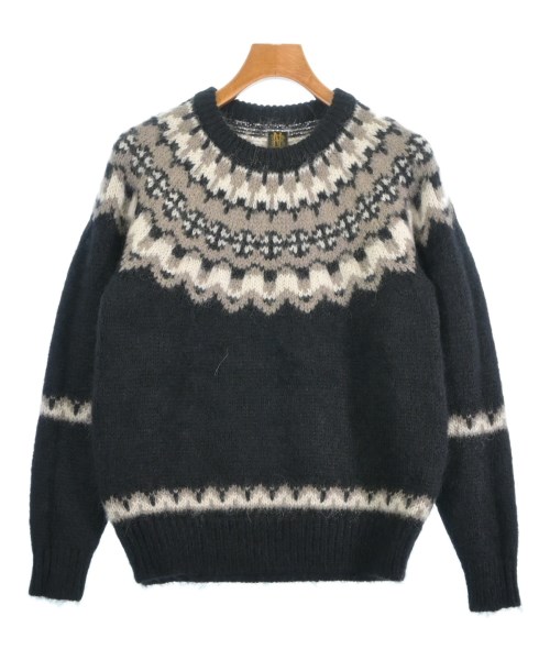 BATONER(バトナー)ニット・セーター 黒 サイズ:2(M位)/2200654647028