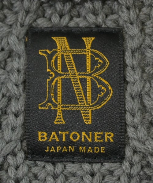 BATONER（バトナー）ニット・セーター グレー サイズ:2(M位) メンズ/2200645888027