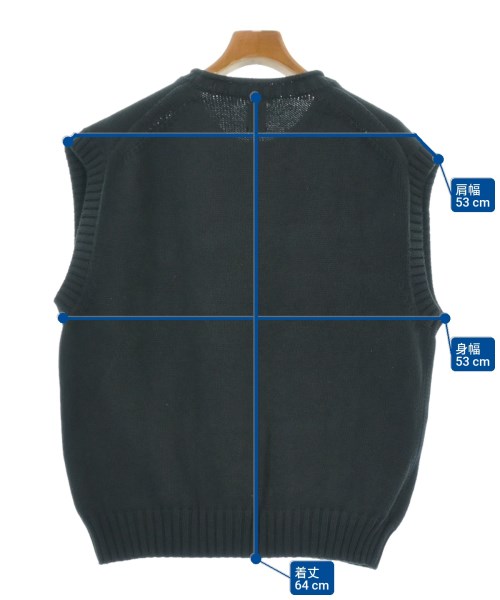 BATONER（バトナー）ベスト 紺 サイズ:2(M位) メンズ/2200645888034