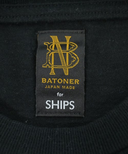 BATONER（バトナー）Tシャツ・カットソー 黒 サイズ:2(M位) メンズ/2200645888089