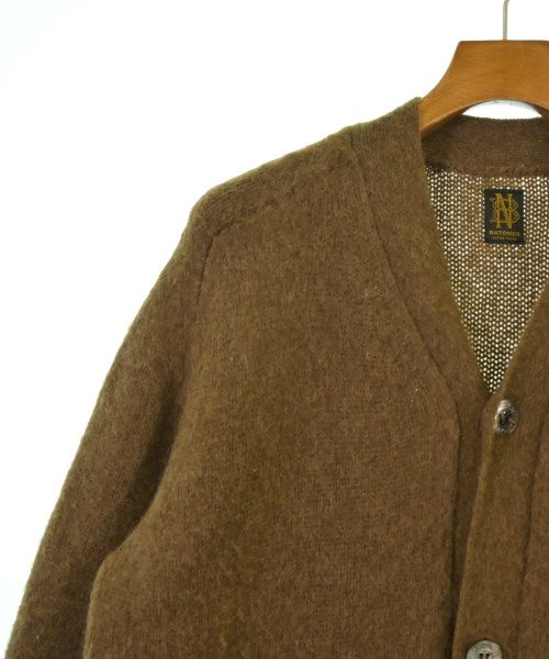 BATONER（バトナー）カーディガン 茶 サイズ:2(M位) メンズ/2200657317065