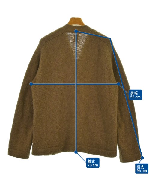 BATONER（バトナー）カーディガン 茶 サイズ:2(M位) メンズ/2200657317065