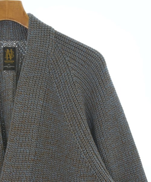 BATONER（バトナー）カーディガン 青 サイズ:3(L位) メンズ/2200660675015