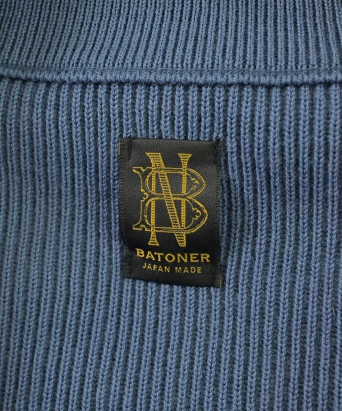 BATONER（バトナー）ニット・セーター 青 サイズ:3(L位) メンズ/2200712282086