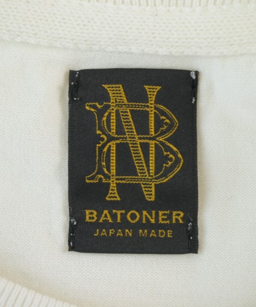 BATONER（バトナー）Tシャツ・カットソー 白 サイズ:2(M位) メンズ/2200710494207