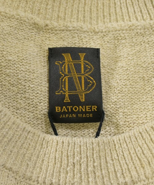 BATONER（バトナー）ニット・セーター 白 サイズ:2(M位) メンズ/2200714525068