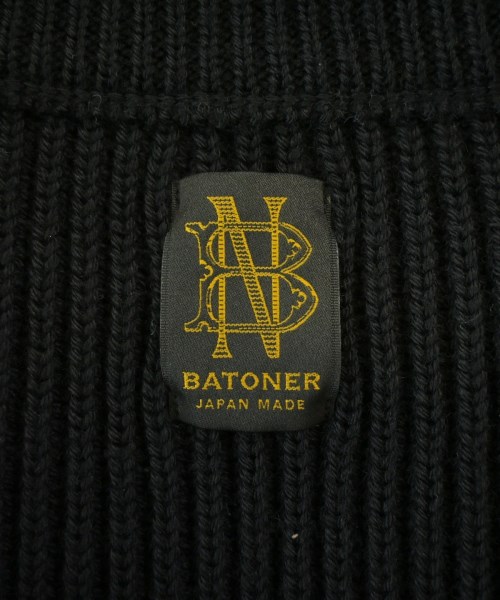 BATONER（バトナー）ベスト 黒 サイズ:1(S位) メンズ/2200714660035