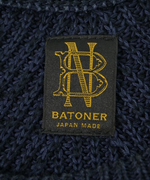 BATONER（バトナー）ニット・セーター 紺 サイズ:2(M位) メンズ/2200712698023