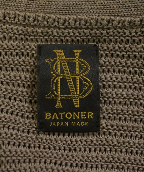 BATONER（バトナー）カーディガン 茶 サイズ:1(S位) メンズ/2200716965015