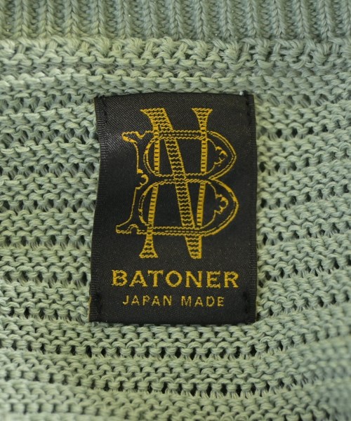 BATONER（バトナー）ニット・セーター 緑 サイズ:2(M位) メンズ/2200717529087