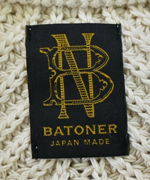 BATONER（バトナー）ニット・セーター ベージュ サイズ:3(L位) メンズ/2200717335138