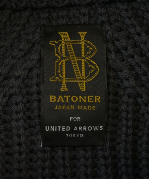 BATONER（バトナー）カーディガン 青 サイズ:1(S位) メンズ/2200645713022