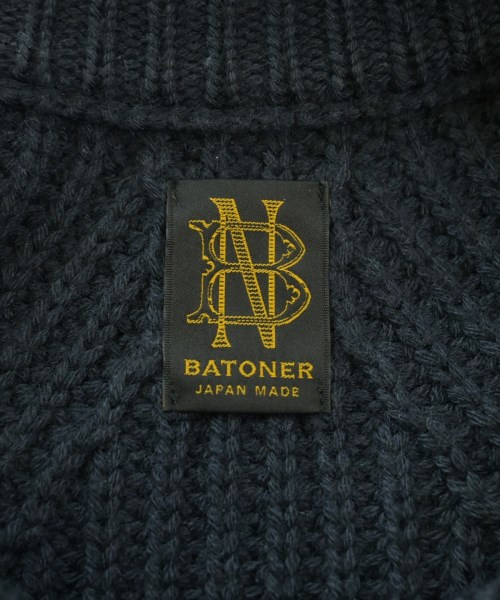 BATONER（バトナー）ニット・セーター 紺 サイズ:2(M位) メンズ/2200646021041