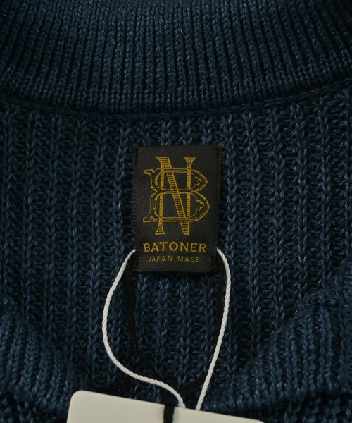 BATONER（バトナー）ニット・セーター 紺 サイズ:2(M位) メンズ/2200648286226