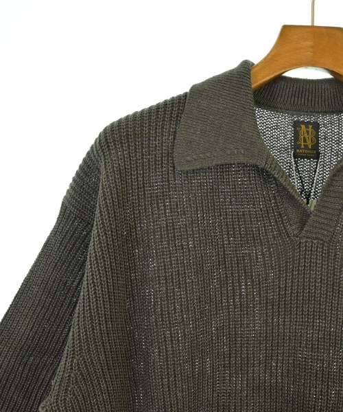 BATONER（バトナー）ニット・セーター 茶 サイズ:2(M位) メンズ/2200648286233