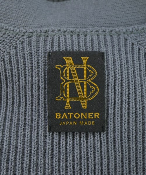 BATONER（バトナー）カーディガン グレー サイズ:2(M位) メンズ/2200648345077
