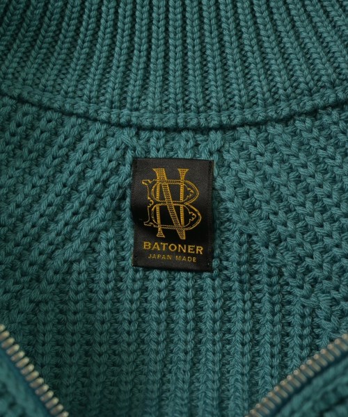 BATONER（バトナー）ニット・セーター 緑 サイズ:3(L位) メンズ/2200647877029