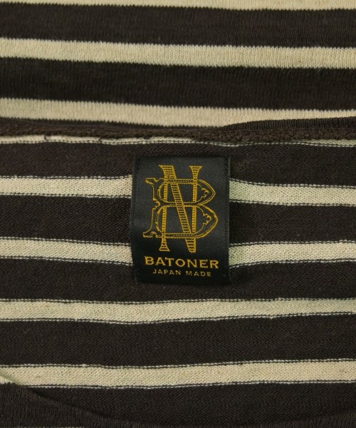 BATONER（バトナー）Tシャツ・カットソー 茶 サイズ:3(L位) メンズ/2200647877289