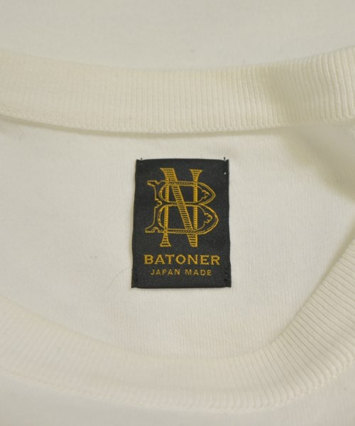 BATONER（バトナー）Tシャツ・カットソー 白 サイズ:2(M位) メンズ/2200650688032