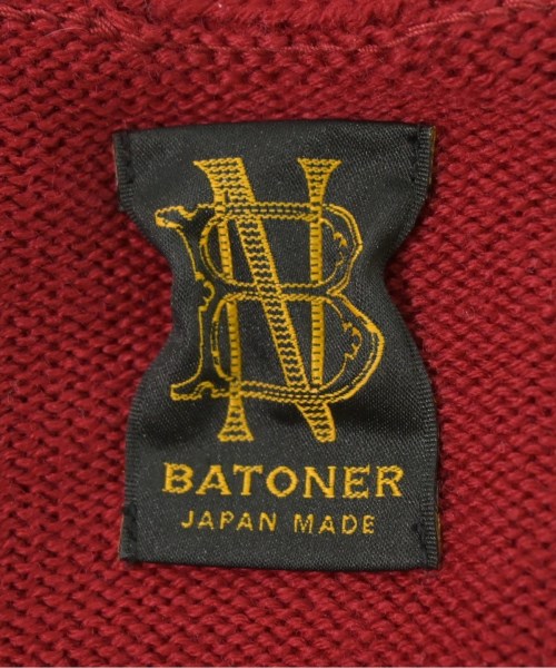 BATONER（バトナー）ニット・セーター 赤 サイズ:-(L位) メンズ/2200644158060