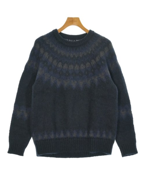 BATONER(バトナー)ニット・セーター 黒 サイズ:2(M位)/2200652875041